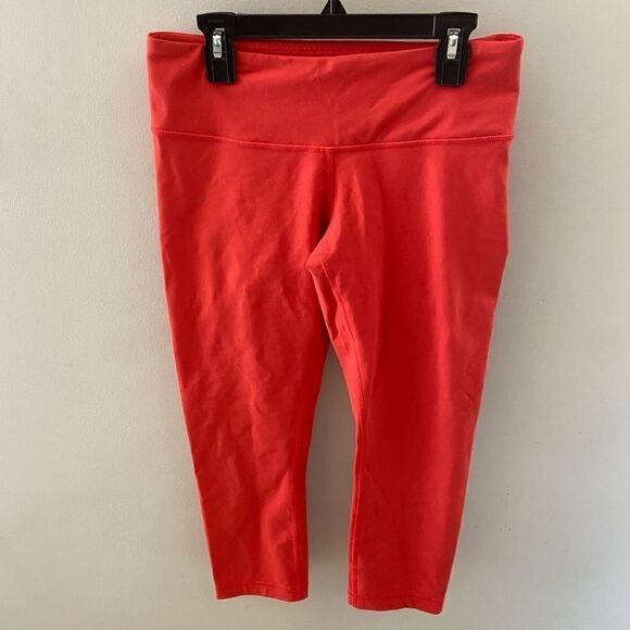 Lululemon wunder under cropped burnt orange pants - Picture 1 of 4